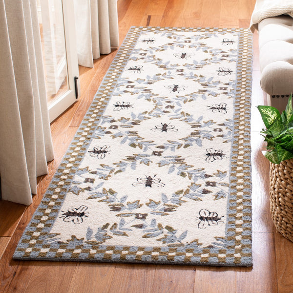 Safavieh Hk55 Hand Hooked Wool Rug HK55G-4R