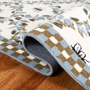 Safavieh Hk55 Hand Hooked Wool Rug HK55G-4R