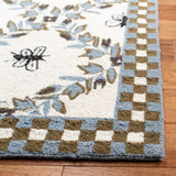 Safavieh Hk55 Hand Hooked Wool Rug HK55G-4R