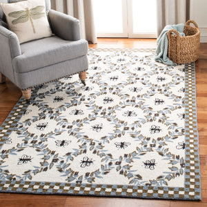 Safavieh Hk55 Hand Hooked Wool Rug HK55G-4R
