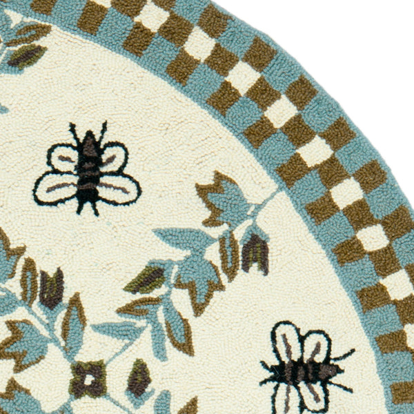 Safavieh Hk55 Hand Hooked Wool Rug HK55G-4R