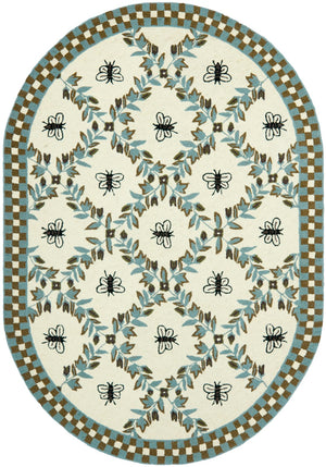 Safavieh Hk55 Hand Hooked Wool Rug HK55G-4R