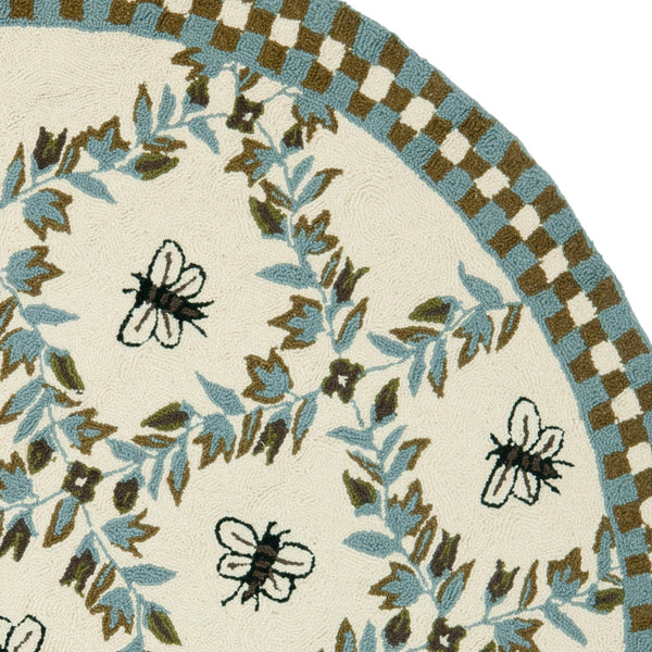 Safavieh Hk55 Hand Hooked Wool Rug HK55G-4R