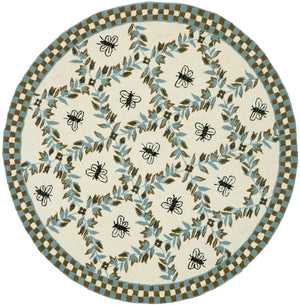 Safavieh Hk55 Hand Hooked Wool Rug HK55G-4R