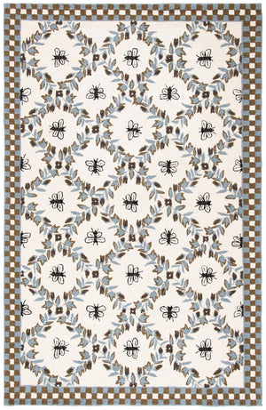 Safavieh Hk55 Hand Hooked Wool Rug HK55G-4R