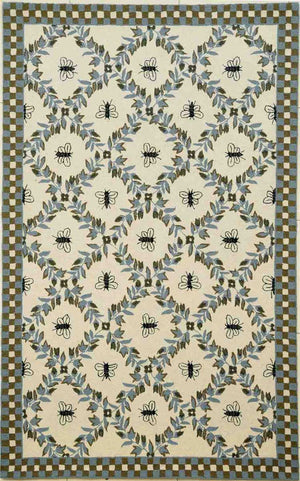 Safavieh Hk55 Hand Hooked Wool Rug HK55G-4R