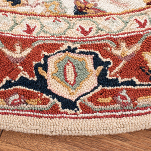 Nottingham Hand Hooked Rug in Premium Virgin Wool – Timeless American & European Design Elegance