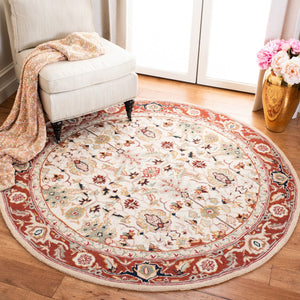 Nottingham Hand Hooked Rug in Premium Virgin Wool – Timeless American & European Design Elegance
