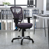 English Elm EE2005 Contemporary Commercial Grade Mesh Executive Office Chair Dark Gray EEV-14594