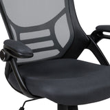 English Elm EE2014 Contemporary Commercial Grade Mesh Executive Office Chair Dark Gray EEV-14631