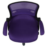 English Elm EE2014 Contemporary Commercial Grade Mesh Executive Office Chair Purple EEV-14635