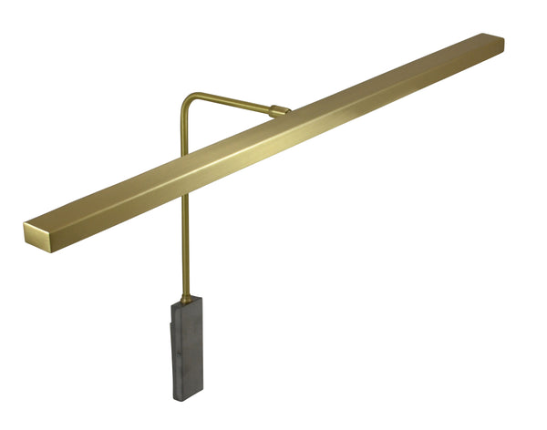 Horizon 26" LED Picture Light in Satin Brass 