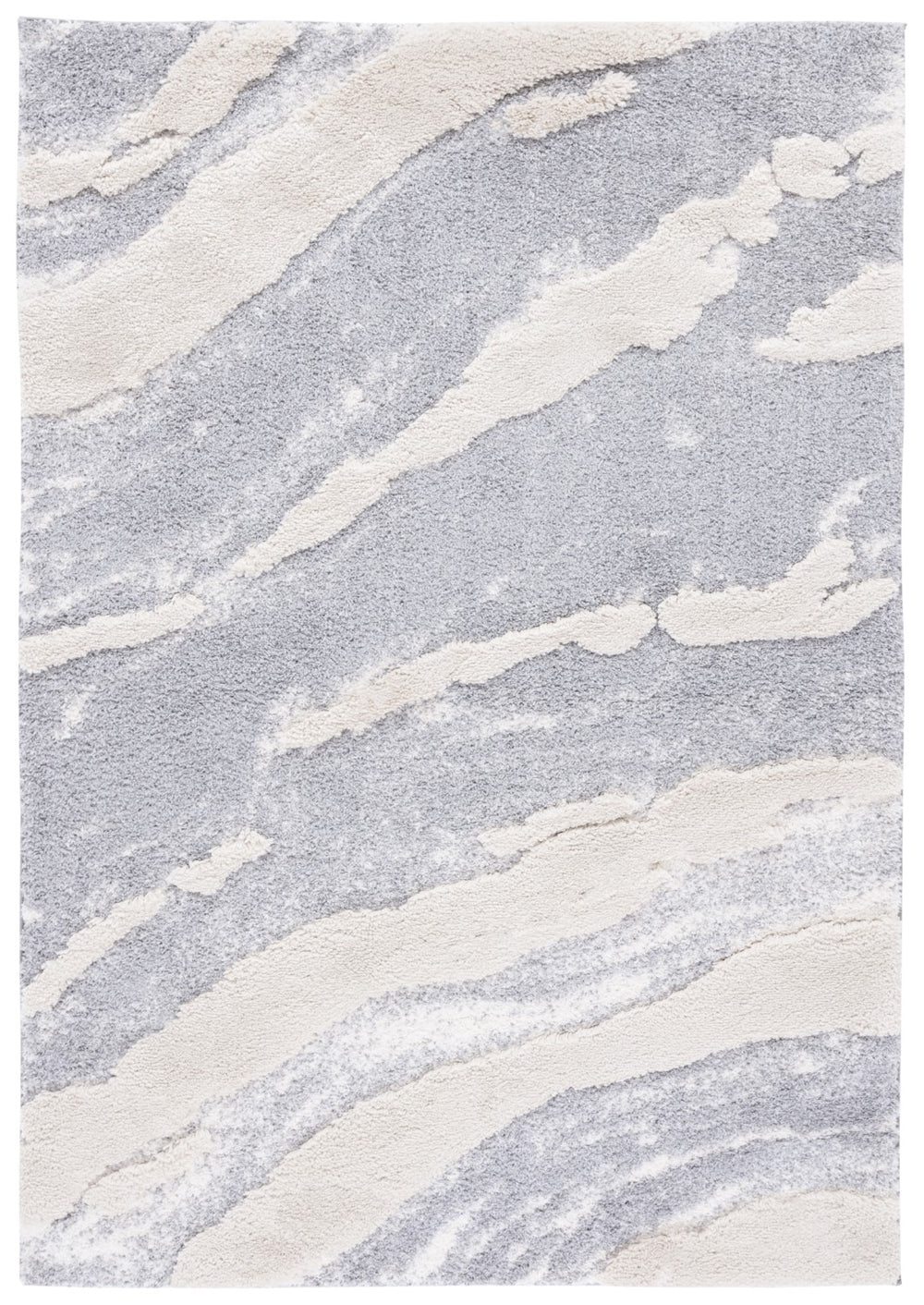 Safavieh Hi-Lo Shag 204 Power Loomed 80% Polyester/20% Polypropylene Shag & Flokati Rug HLS204F-9