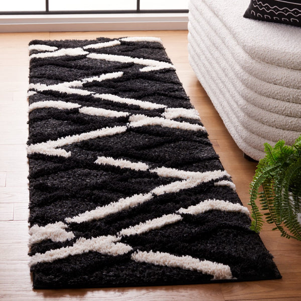 Safavieh Hi-Lo Shag 206 Power Loomed 80% Polyester/20% Polypropylene Shag & Flokati Rug HLS206H-9