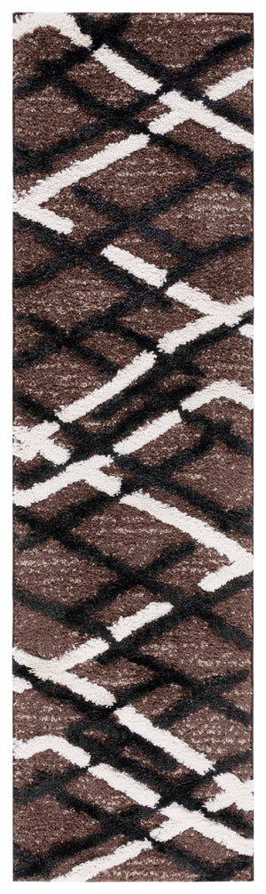 Safavieh Hi-Lo Shag 206 Power Loomed 80% Polyester/20% Polypropylene Shag & Flokati Rug HLS206T-9