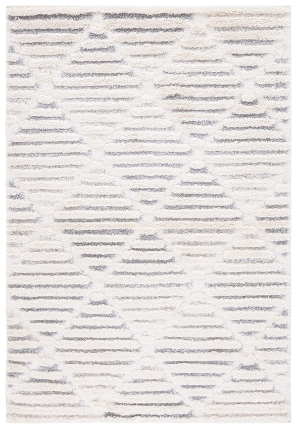 Safavieh Hi-Lo Shag 212 Polyester + Polypropylene Power Loomed Shag & Flokati Rug HLS212B-5