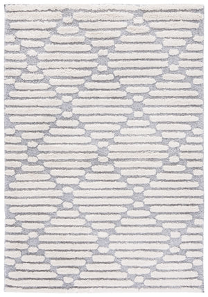 Safavieh Hi-Lo Shag 212 Polyester + Polypropylene Power Loomed Shag & Flokati Rug HLS212F-5