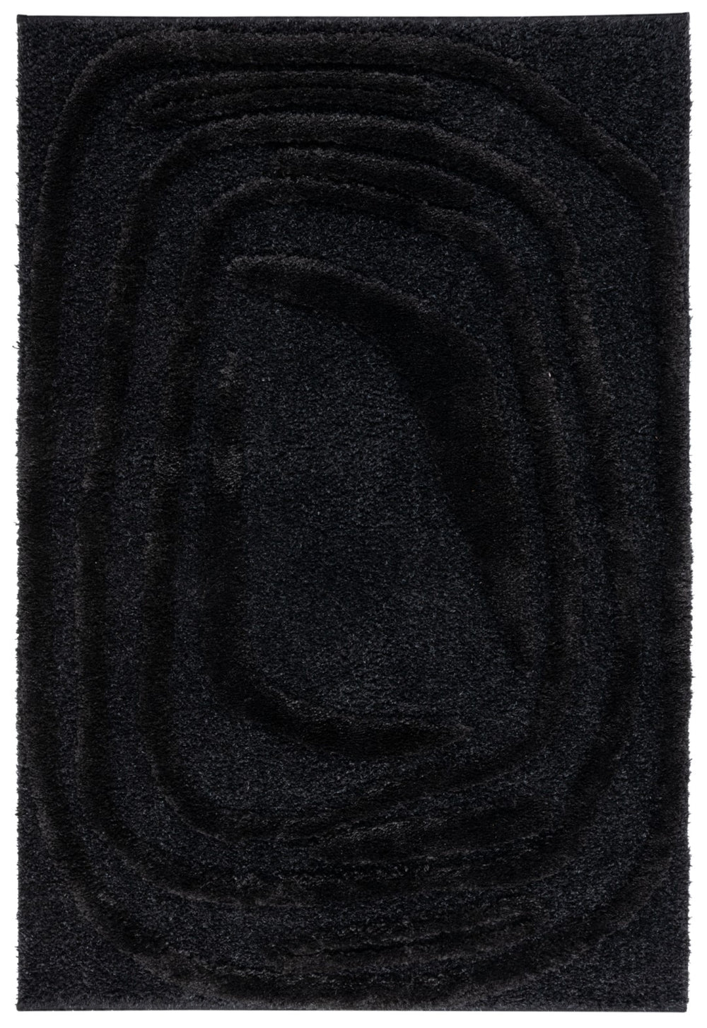 Safavieh Hi-Lo Shag 214 Power Loomed 80% Polyester/20% Polypropylene Shag & Flokati Rug HLS214Z-9
