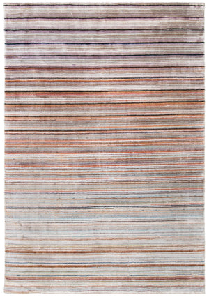 Hand-Loom Viscose 100 Hand Loomed Viscose & Cotton Pile Rug in Assorted 9ft x 12ft