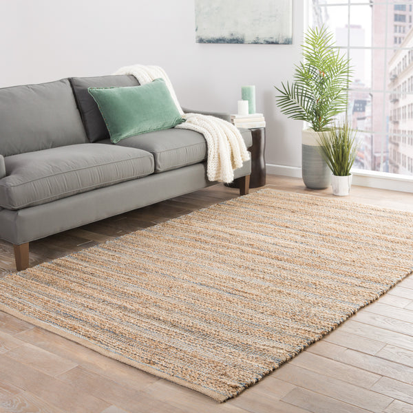Jaipur Living Himalaya Collection HM02 Canterbury 70% Jute 30% Rayon Handmade Transitional Solid Rug RUG101993