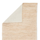 Jaipur Living Diagonal Weave Natural Solid Beige/ White Area Rug (9'X12')