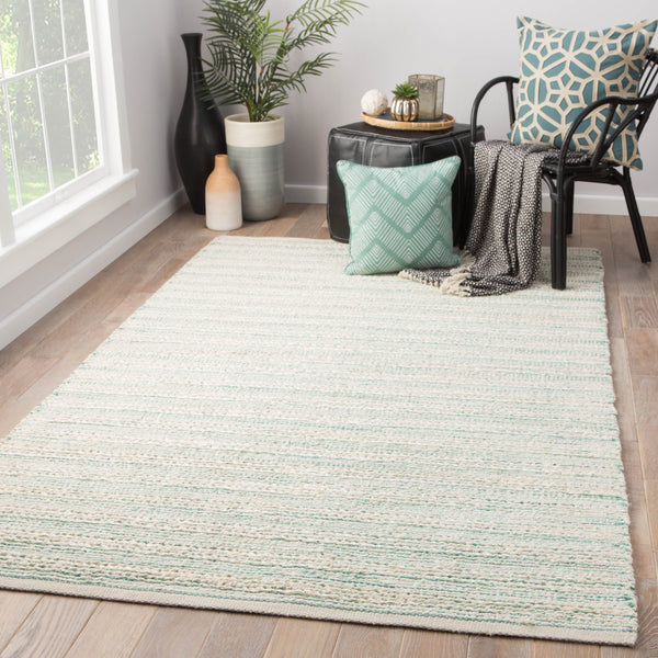 Jaipur Living Himalaya Collection HM27 Canterbury 70% Jute 30% Rayon Handmade Coastal Stripes Rug RUG137144