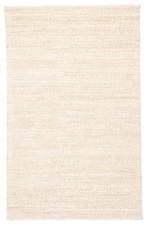 Jaipur Living Canterbury Handmade Solid White/ Beige Area Rug (9'X12')