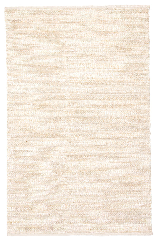 Jaipur Living Canterbury Handmade Solid White/ Beige Area Rug (9'X12')