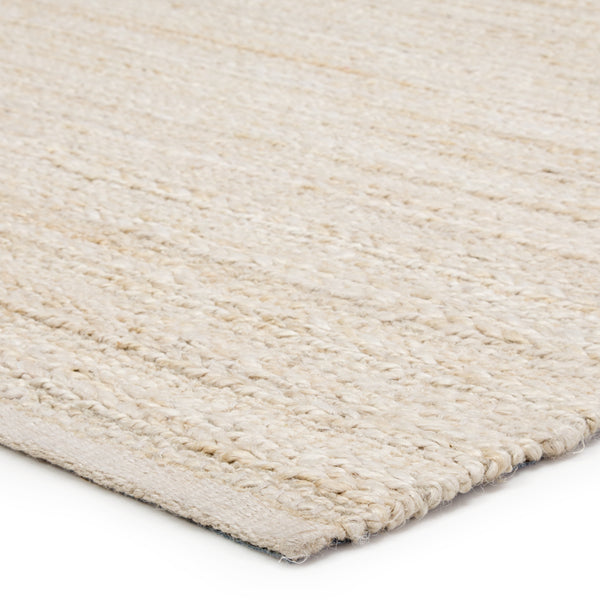 Jaipur Living Canterbury Handmade Solid White/ Beige Area Rug (9'X12')