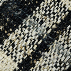 AMER Rugs Hampton HMP-2 Hand-Loomed Plaid Farmhouse Area Rug Charcoal 3'6" x 5'6"