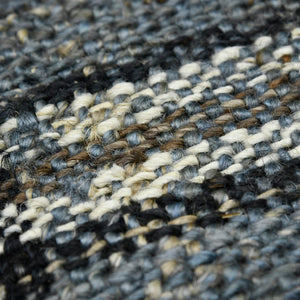 AMER Rugs Hampton HMP-3 Hand-Loomed Plaid Farmhouse Area Rug Blue 3'6" x 5'6"