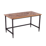 Sei Furniture Lawrenny Reclaimed Wood Desk Ho1085037