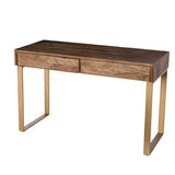 Sei Furniture Astorland Reclaimed Wood Desk W Storage Ho1093137