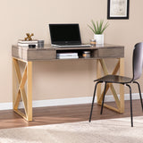 Sei Furniture Bardmont Two Tone Desk W Storage Ho1094237