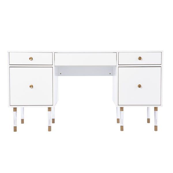 Holly Martin Helston White Writing Desk Ho1153137