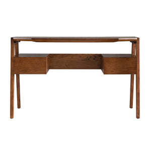 Sei Furniture Clyden Midcentury Modern Writing Desk W Storage Ho2744