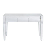 Darien Mirrored Desk - Glam - Silver