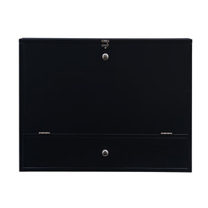 Sei Furniture Wall Mount Laptop Desk Universal Style Black Ho8292