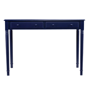 Sei Furniture Janice Farmhouse 2 Drawer Writing Desk Navy Ho8793
