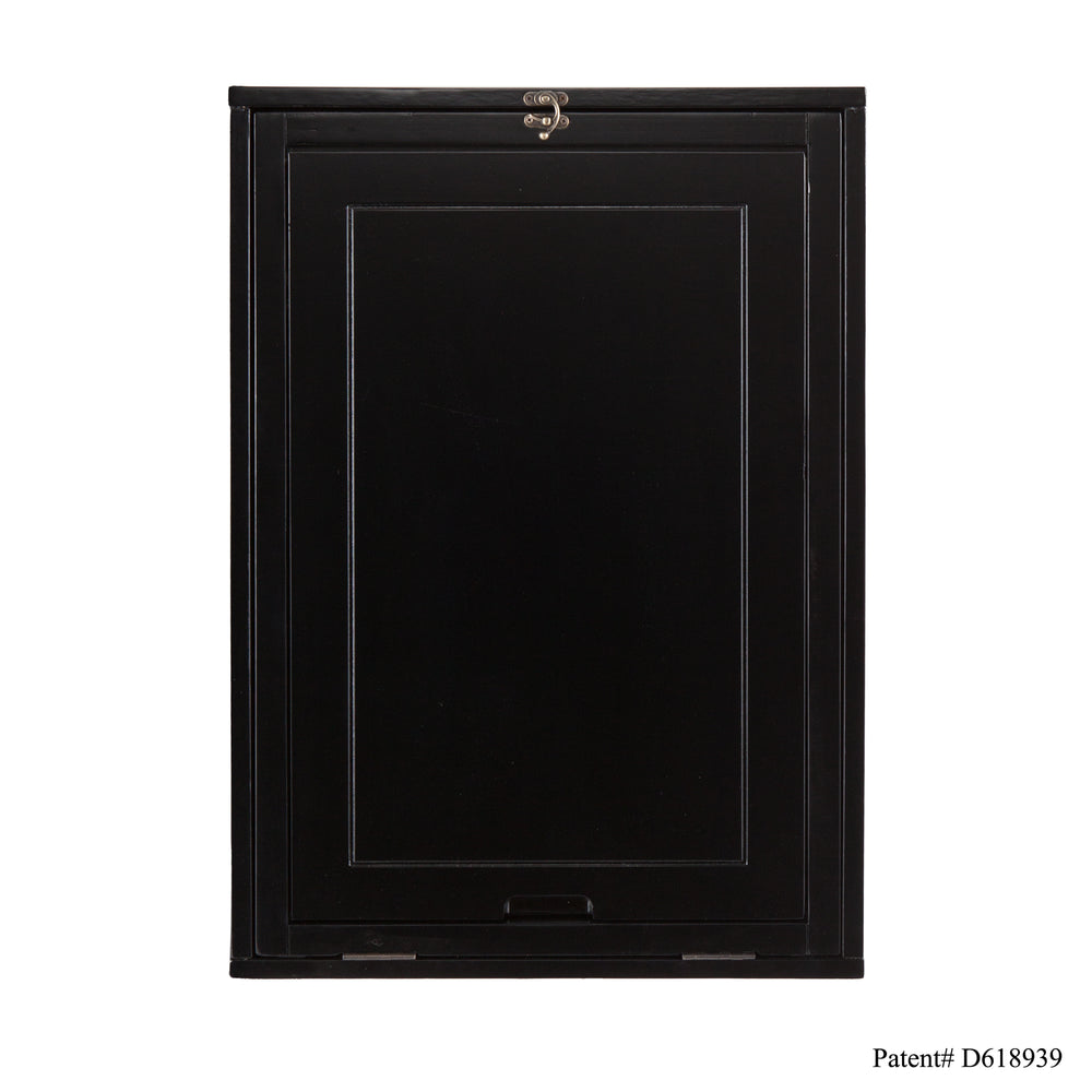 Sei Furniture Minford Fold Out Convertible Desk Black Ho9291