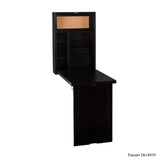 Sei Furniture Minford Fold Out Convertible Desk Black Ho9291