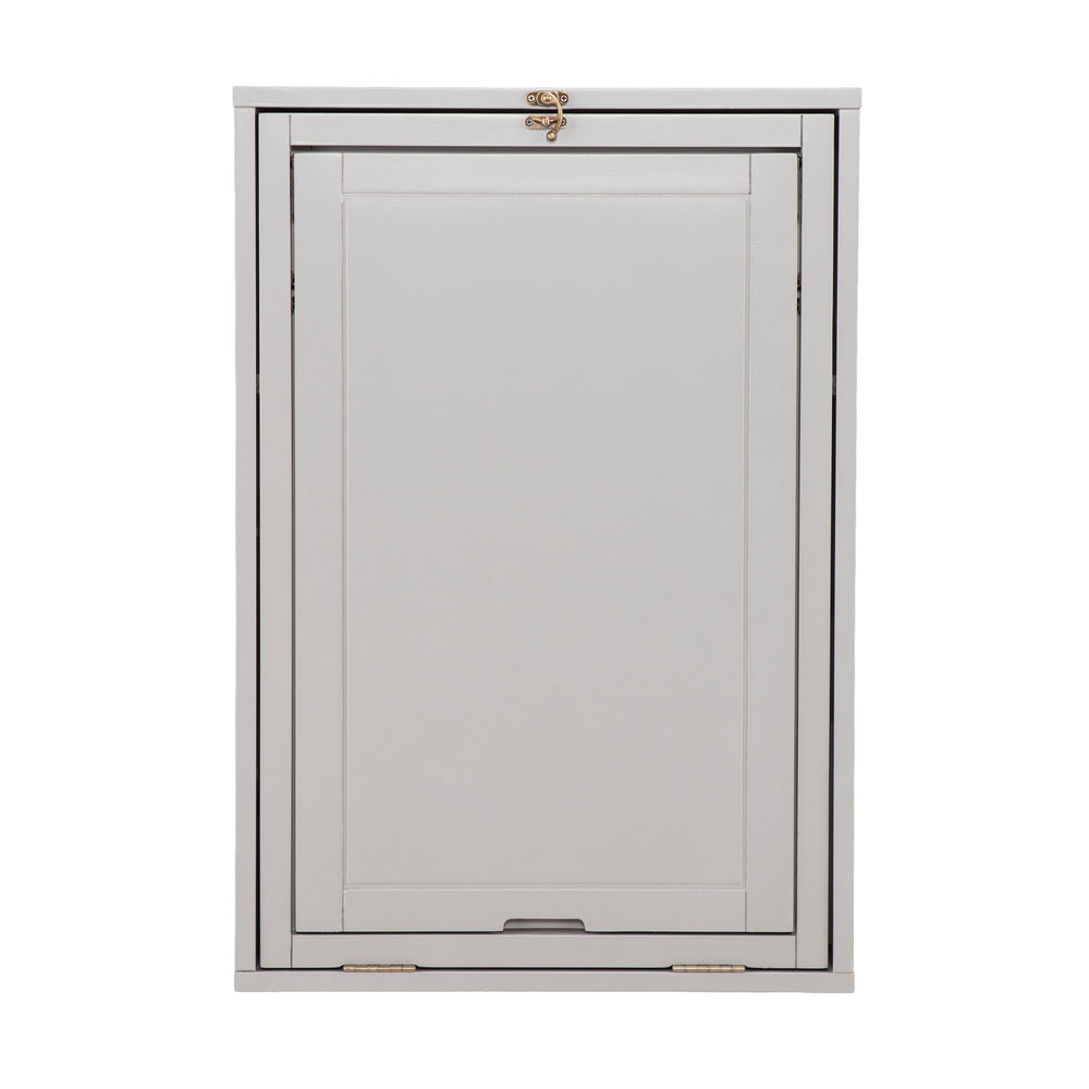 Sei Furniture Minford Fold Out Convertible Wall Mount Desk Gray Ho9293