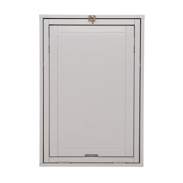 Sei Furniture Minford Fold Out Convertible Wall Mount Desk Gray Ho9293