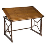 Sei Furniture Knightley Tilt Top Drafting Table Ho9678