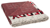 Safavieh Merry And Bright Throw in Grey, Red HOL2010A-5060