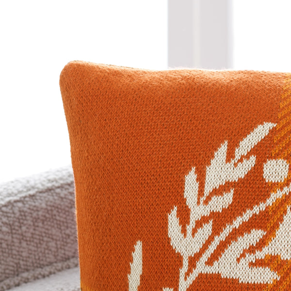 Hello Pumpkin Pillow - Cozy 100% Cotton Cover with Soft Polyester Filling for Autumn Decor Delight