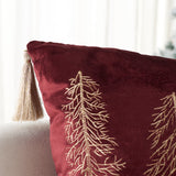 Safavieh Holiday Tree Pillow HOL4001C-1624