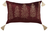 Safavieh Holiday Tree Pillow HOL4001C-1624