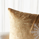 Safavieh Cinthia Snowflake Pillow HOL4002A-1624