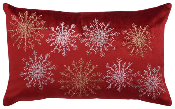 Safavieh Cinthia Snowflake Pillow HOL4002B-1624